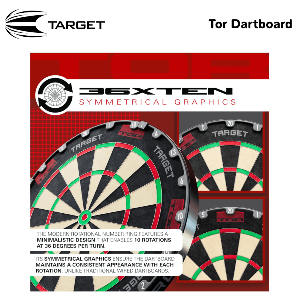 กระดานปาเป้า TARGET TOR DARTBOARD 18"
